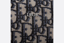 Load image into Gallery viewer, Mini Roller Messenger Bag • Beige and Black Dior Oblique Jacquard and Black Grained Calfskin
