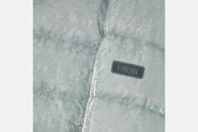 Load image into Gallery viewer, Dior Oblique Hooded Down Jacket • Silver-Tone Technical Jacquard
