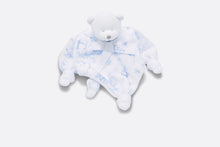 Load image into Gallery viewer, Toile de Jouy Newborn Gift Set • Sky Blue and White Muslin, Interlock and Cotton Velvet
