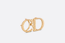 Load image into Gallery viewer, &#39;CD&#39; Belt Buckle • Dior Oblique Gold-Finish Brass, 35 MM
