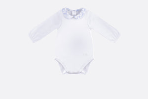 Toile de Jouy Newborn Gift Set • Sky Blue and White Interlock with Cotton Satin