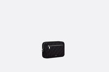 Load image into Gallery viewer, Toiletry Bag • Black Dior Oblique Jacquard
