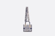 Load image into Gallery viewer, Medium Lady D-Lite Bag • Blue Toile de Jouy Embroidery
