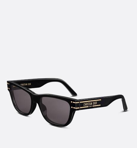 DiorSignature S6U • Black Rectangular Sunglasses