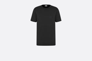 CD Icon T-Shirt • Black Cotton Jersey