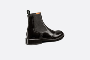 Dior Evidence Chelsea Boot • Black Polished Calfskin