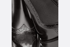 Dior Evidence Chelsea Boot • Black Polished Calfskin