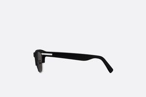 DiorBlackSuit C1U • Black Rectangular Sunglasses