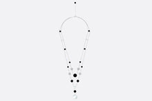 Load image into Gallery viewer, Rose Des Vents Long Necklace  • 18K White Gold, Diamonds, Mother-of-Pearl and Onyx
