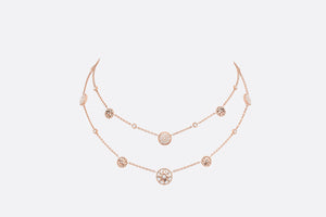 Rose Des Vents Necklace • Pink Gold, Diamonds and Mother-of-Pearl