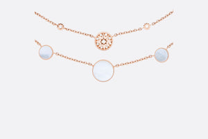 Rose Des Vents Necklace • Pink Gold, Diamonds and Mother-of-Pearl