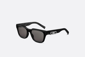 DiorB23 S1I • Black Rectangular Sunglasses