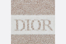 Load image into Gallery viewer, Cardigan • Heathered Beige and Ivory Wool and Cashmere Tricot Knit
