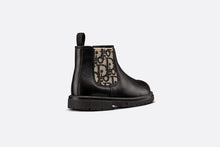 Load image into Gallery viewer, Baby Chelsea Boot • Black Polished Calfskin
