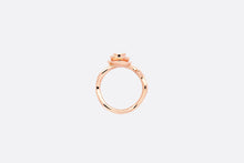 Load image into Gallery viewer, Small Rose Dior Couture Ring • Pink Gold and Diamonds
