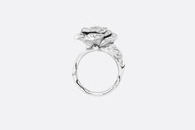 Load image into Gallery viewer, Medium Rose Dior Bagatelle Ring • 18K White Gold and Diamonds
