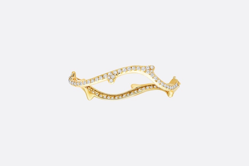Bois de Rose Bracelet • Yellow Gold and Diamonds