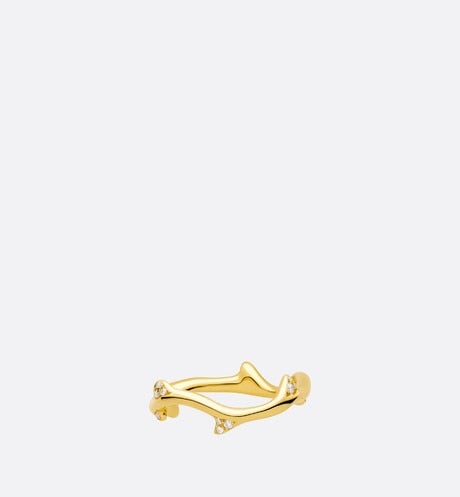Bois de Rose Ring • Yellow Gold and Diamonds