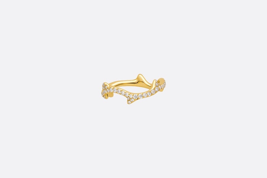 Bois de Rose Ring • Yellow Gold and Diamonds