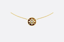 Load image into Gallery viewer, Rose Des Vents Necklace • 18K Yellow Gold, Diamond and Tiger Eye
