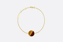 Load image into Gallery viewer, Rose Des Vents Bracelet • 18K Yellow Gold, Diamond and Tiger Eye
