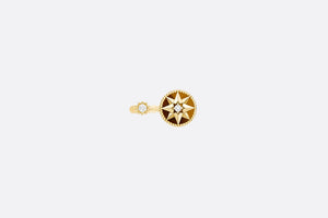Rose Des Vents Ring • 18K Yellow Gold, Diamonds and Tiger Eye