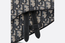 Load image into Gallery viewer, Mini Saddle Bag • Beige and Black Dior Oblique Jacquard
