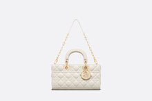 Load image into Gallery viewer, Lady D-Joy Bag • Latte Cannage Lambskin
