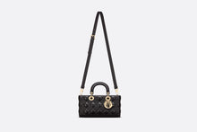 Load image into Gallery viewer, Lady D-Joy Bag • Black Cannage Lambskin
