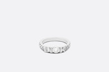 Load image into Gallery viewer, Dio(r)evolution Ring • Palladium-Finish Metal and White Crystals
