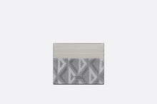 Load image into Gallery viewer, Card Holder • Dior Gray CD Diamond Canvas
