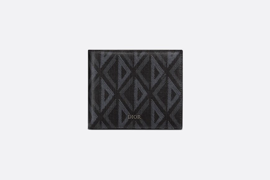Wallet • Black CD Diamond Canvas