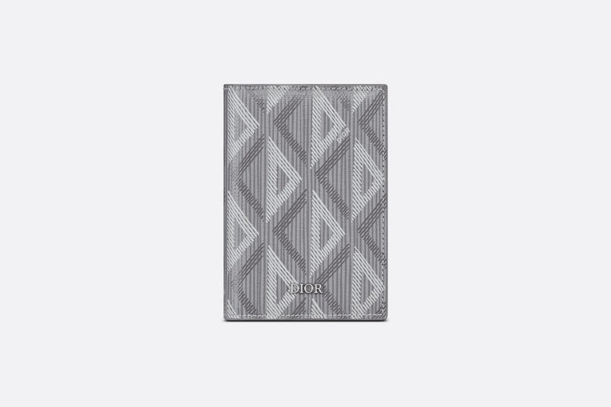 Bi-Fold Card Holder • Dior Gray CD Diamond Canvas