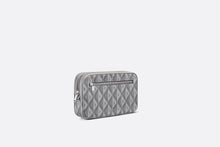 Load image into Gallery viewer, Toiletry Bag • Dior Gray CD Diamond Canvas
