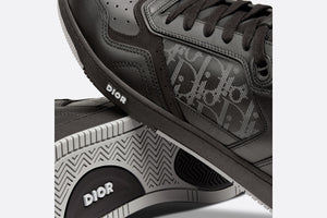 B27 High-Top Sneaker • Black Dior Oblique Galaxy Leather with Smooth Calfskin and Suede