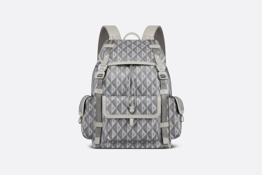 Dior Hit the Road Backpack • Dior Gray CD Diamond Canvas