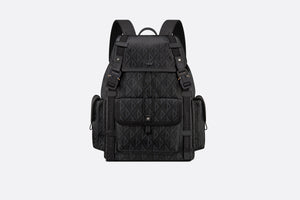 Dior Hit the Road Backpack • Black CD Diamond Canvas