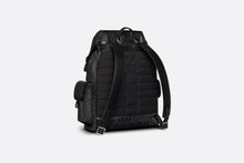 Load image into Gallery viewer, Dior Hit the Road Backpack • Black CD Diamond Canvas

