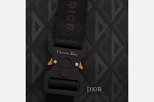 Load image into Gallery viewer, Dior Lingot Messenger Bag • Black CD Diamond Canvas and Black Smooth Calfskin
