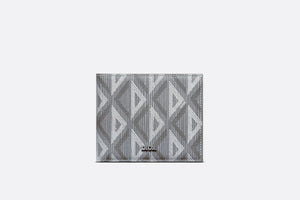 Wallet • Dior Gray CD Diamond Canvas