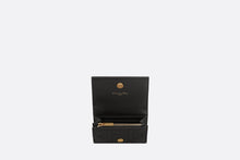 Load image into Gallery viewer, Dior Caro XS Wallet • Black Supple Cannage Calfskin
