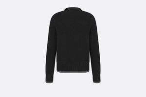 'Christian Dior Atelier' Sweater • Black Wool Jersey