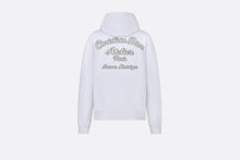 Load image into Gallery viewer, &#39;Christian Dior Atelier&#39; Hooded Sweatshirt • White Organic Cotton Fleece
