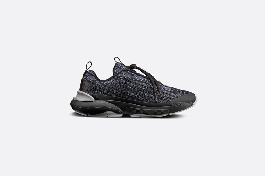 B24 Sneaker • Black Dior Oblique Technical Fabric