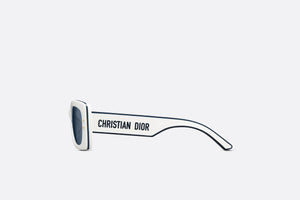 DiorPacific S1U • White Square Sunglasses