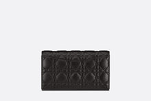 Load image into Gallery viewer, Dior Caro Pouch • Black Supple Cannage Calfskin
