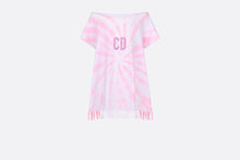 Load image into Gallery viewer, Kid&#39;s Dress • Fuchsia Pink Tie-Dye Cotton Jersey
