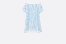 Load image into Gallery viewer, Kid&#39;s Dress • Pale Blue Tie-Dye Cotton Jersey
