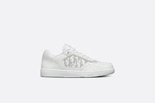 Load image into Gallery viewer, B27 Low-Top Sneaker • White Smooth Calfskin and Dior Oblique Galaxy Leather
