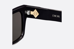 CD Diamond S2I • Black Rectangular Sunglasses